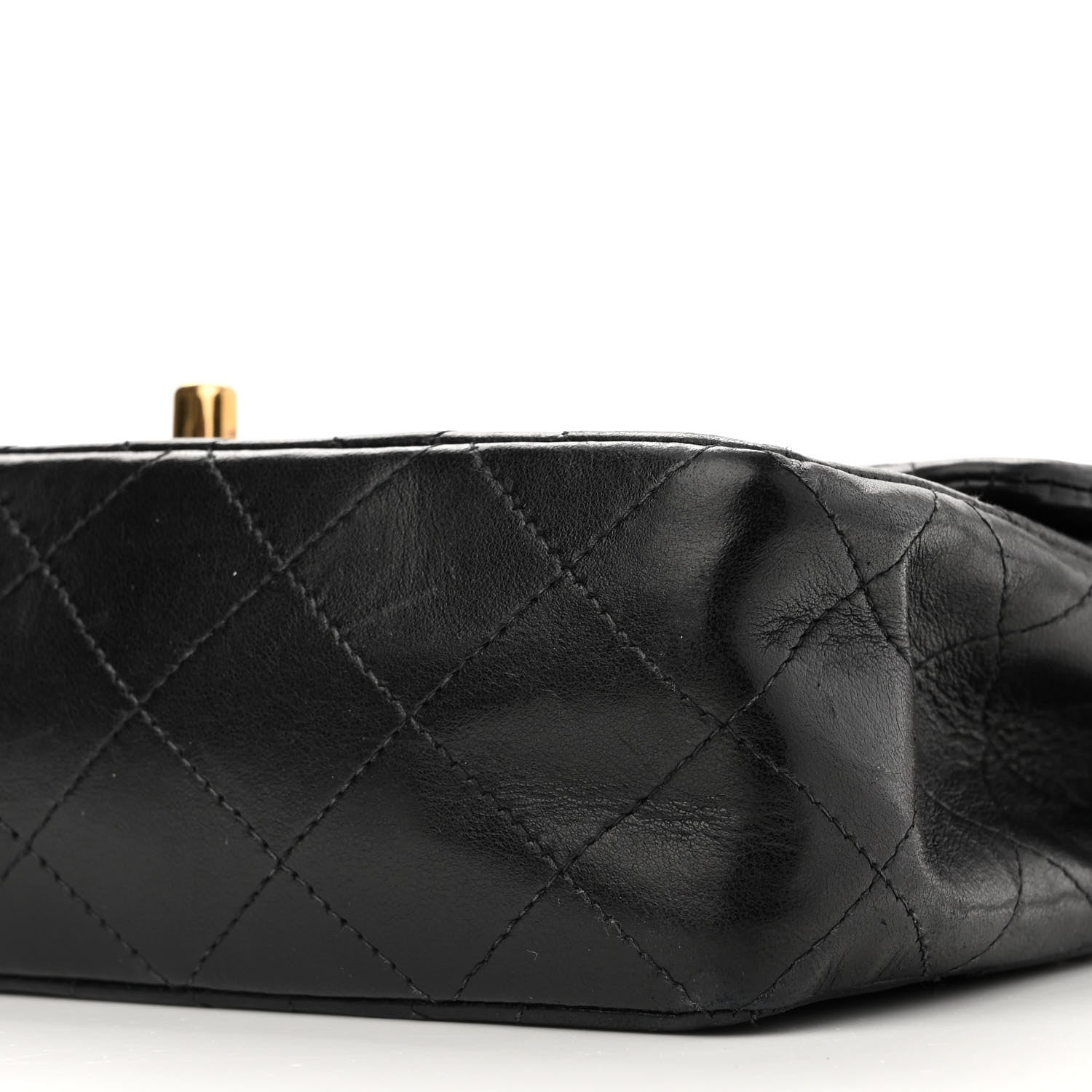 Chanel Lambskin Quilted Small Double Flap Black 9 of 12
