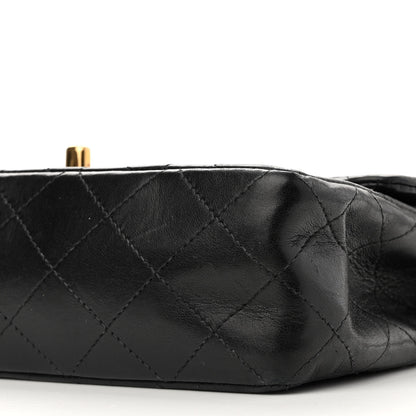 Chanel Lambskin Quilted Small Double Flap Black 9 of 12