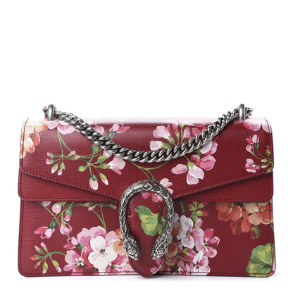 Gucci Calfskin Blooms Print Small Dionysus Shoulder Bag Romantic Cherry Multicolor 1 of 11