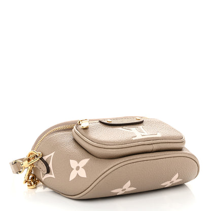 Louis Vuitton Empreinte Mini Bumbag Tourterelle Cream 4 of 9
