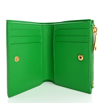 Bottega Veneta Nappa Maxi Intrecciato Zip Card Holder Parakeet 5 of 14