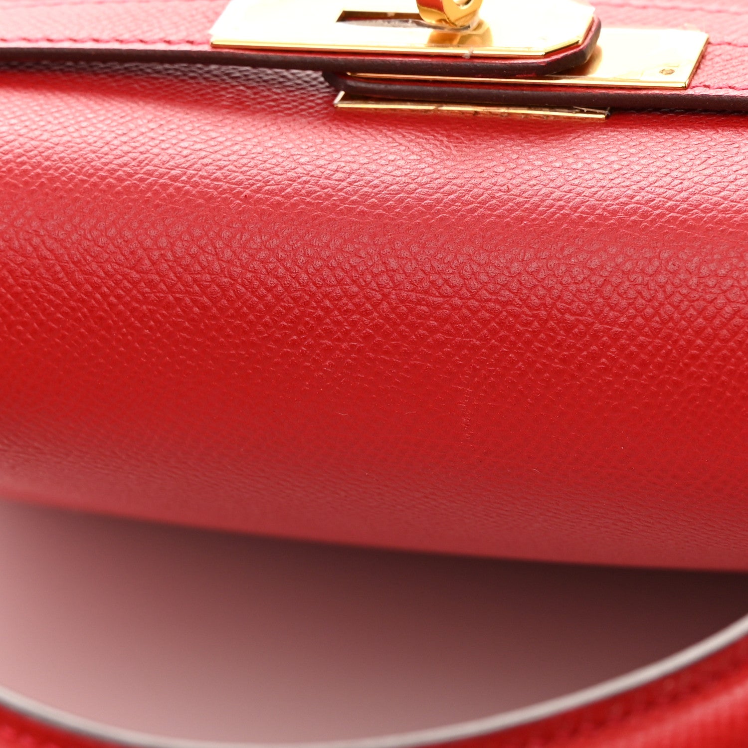 Hermes Epsom Kelly Sellier 28 Rouge Casaque 13 of 16