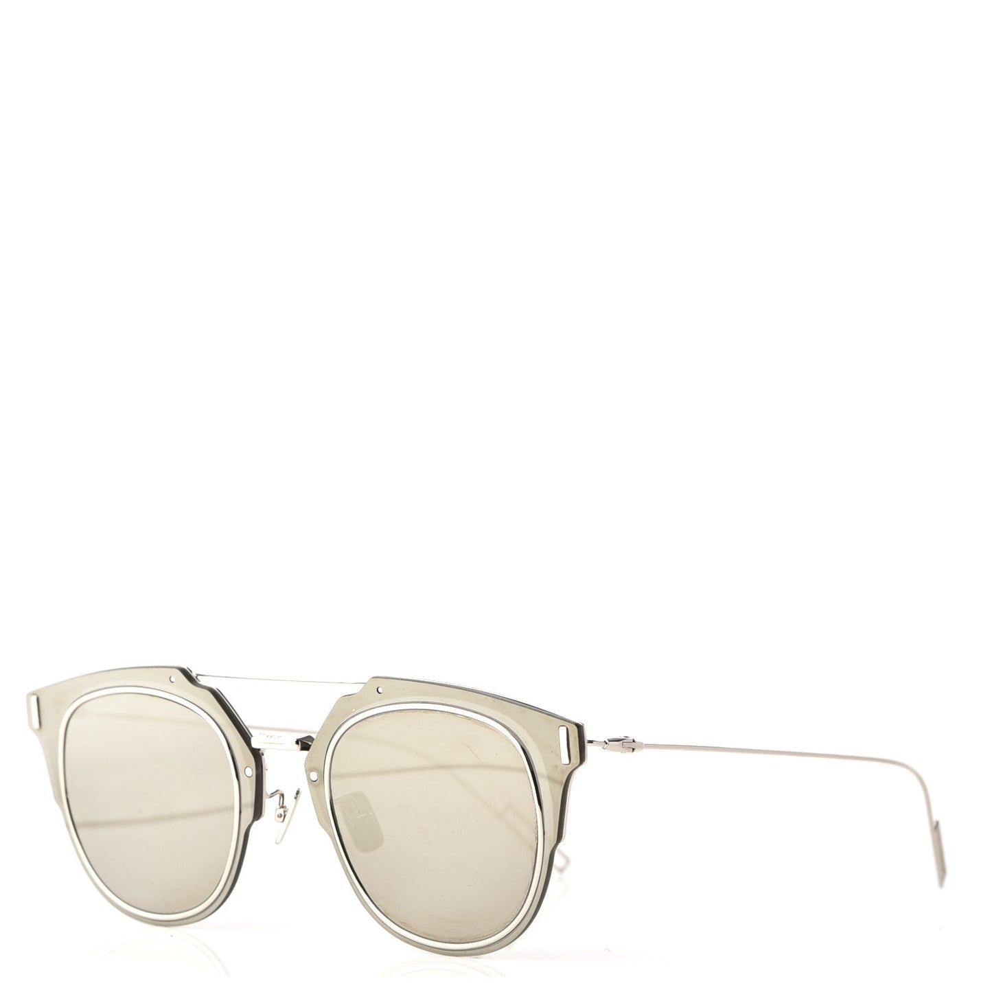 Composit 1.0 Round Sunglasses Silver
