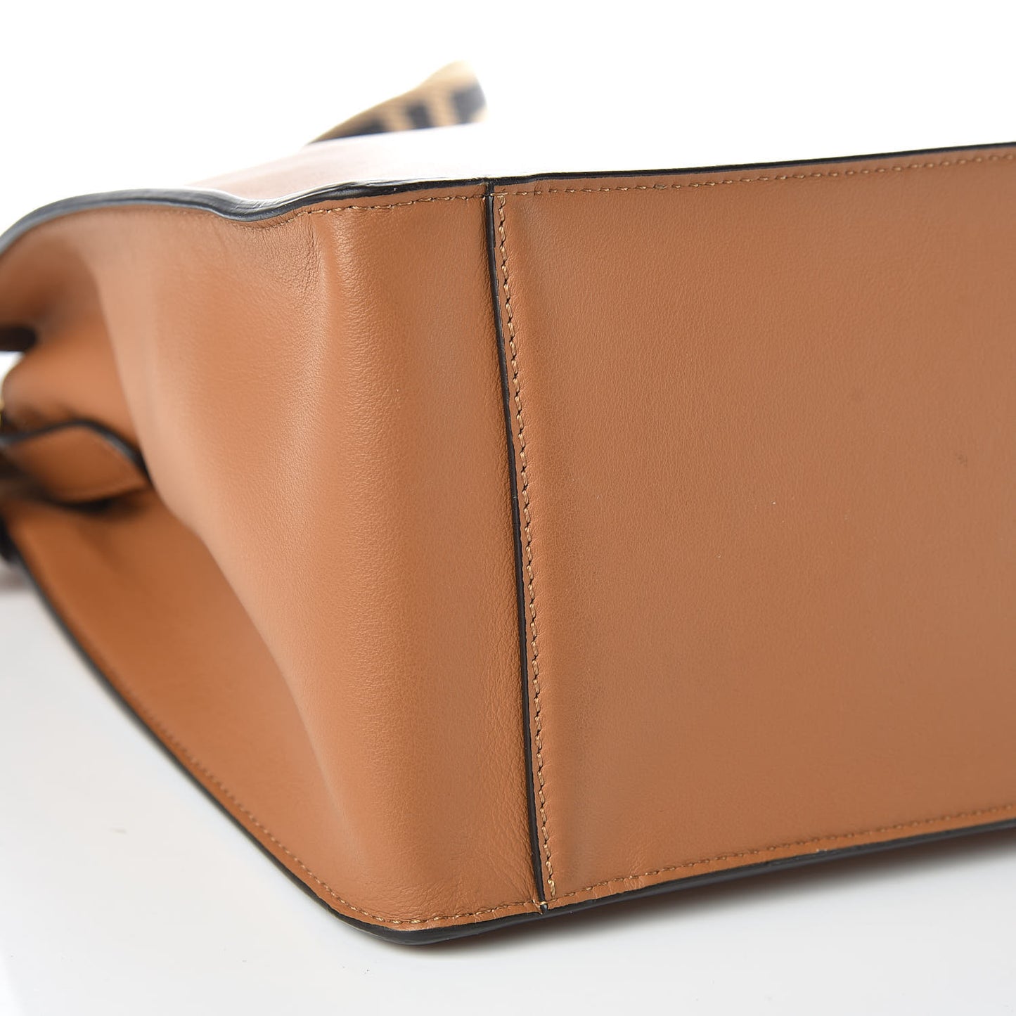 Vitello Grace Suede Flip Tote Nocciola Marrone