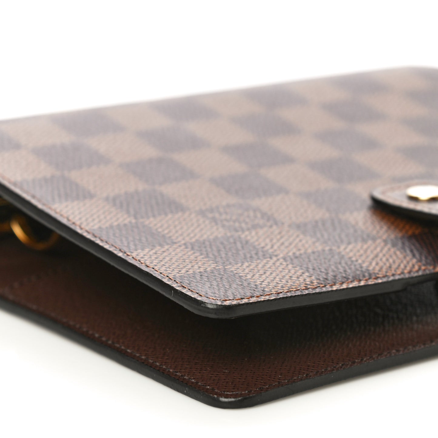 Damier Ebene Medium Ring Agenda Cover
