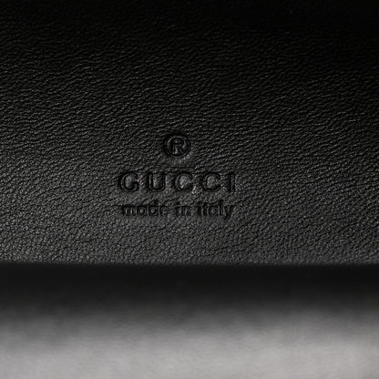 Gucci Suede Micro GG Calfskin B Medium Shoulder Bag  Arabella Black 6 of 10