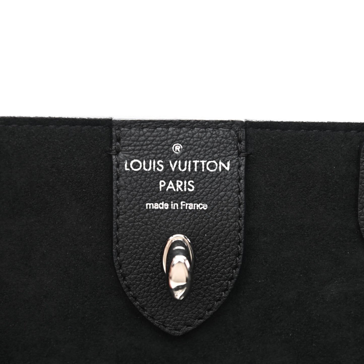 Calfskin Lockme Cabas Black