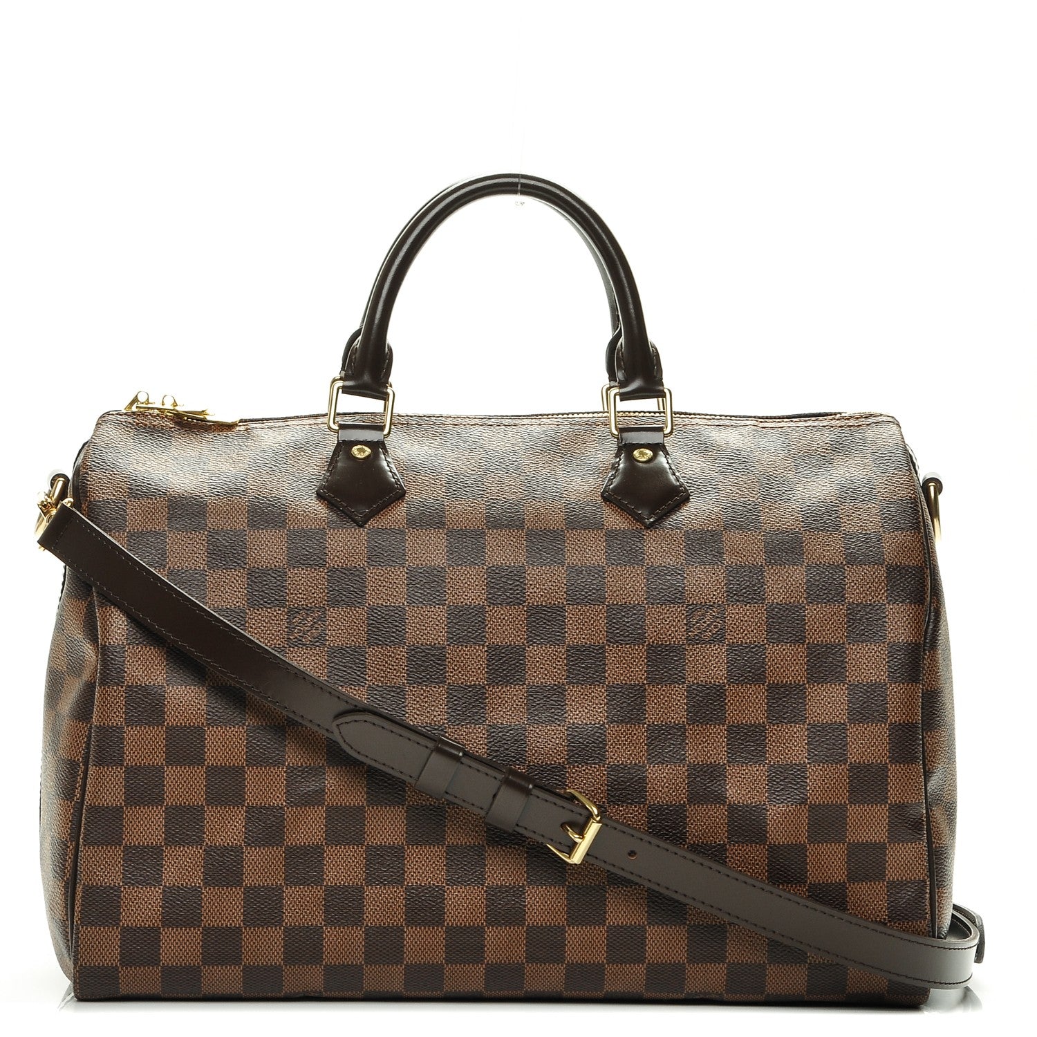 Louis Vuitton Damier Ebene Speedy Bandouliere 35 1 of 7