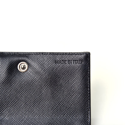 Prada Tessuto Nylon Card Holder Black 7 of 8