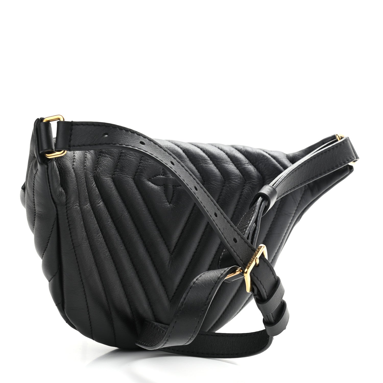 Louis Vuitton Monogram New Wave Bumbag Black 3 of 9