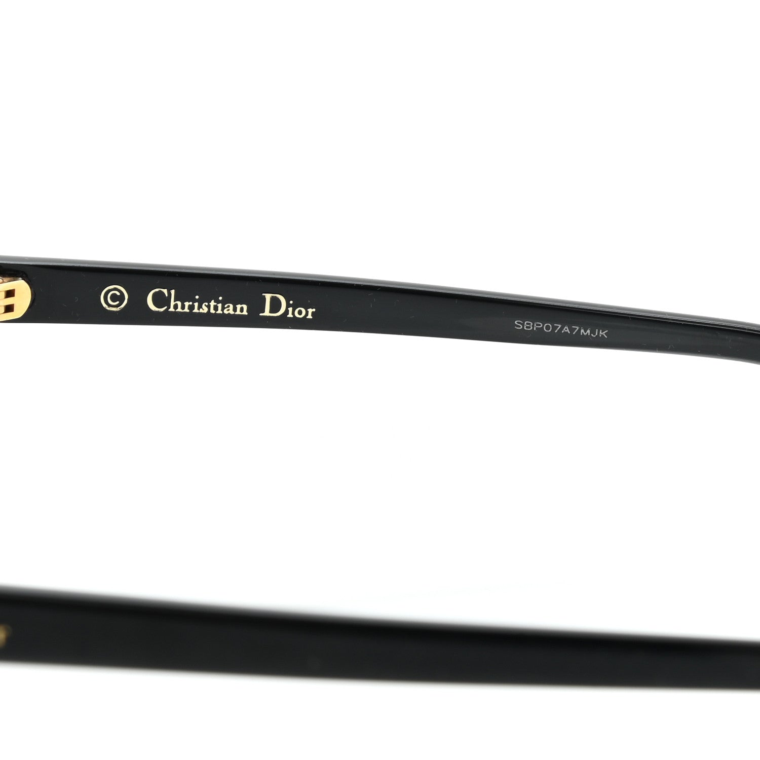 Christian Dior Sideral 1 Sunglasses Black Gold 5 of 7