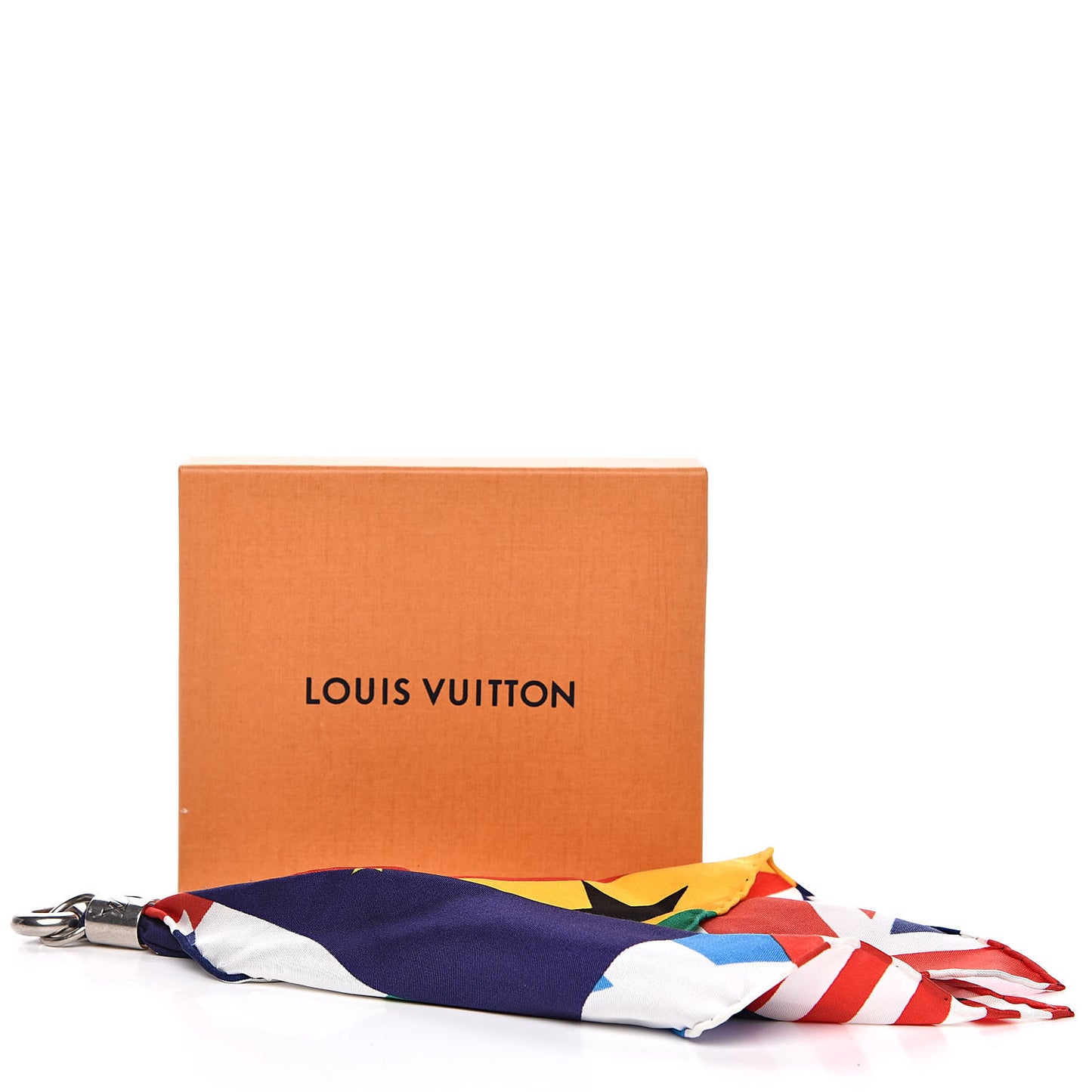 Silk Flags Bag Charm