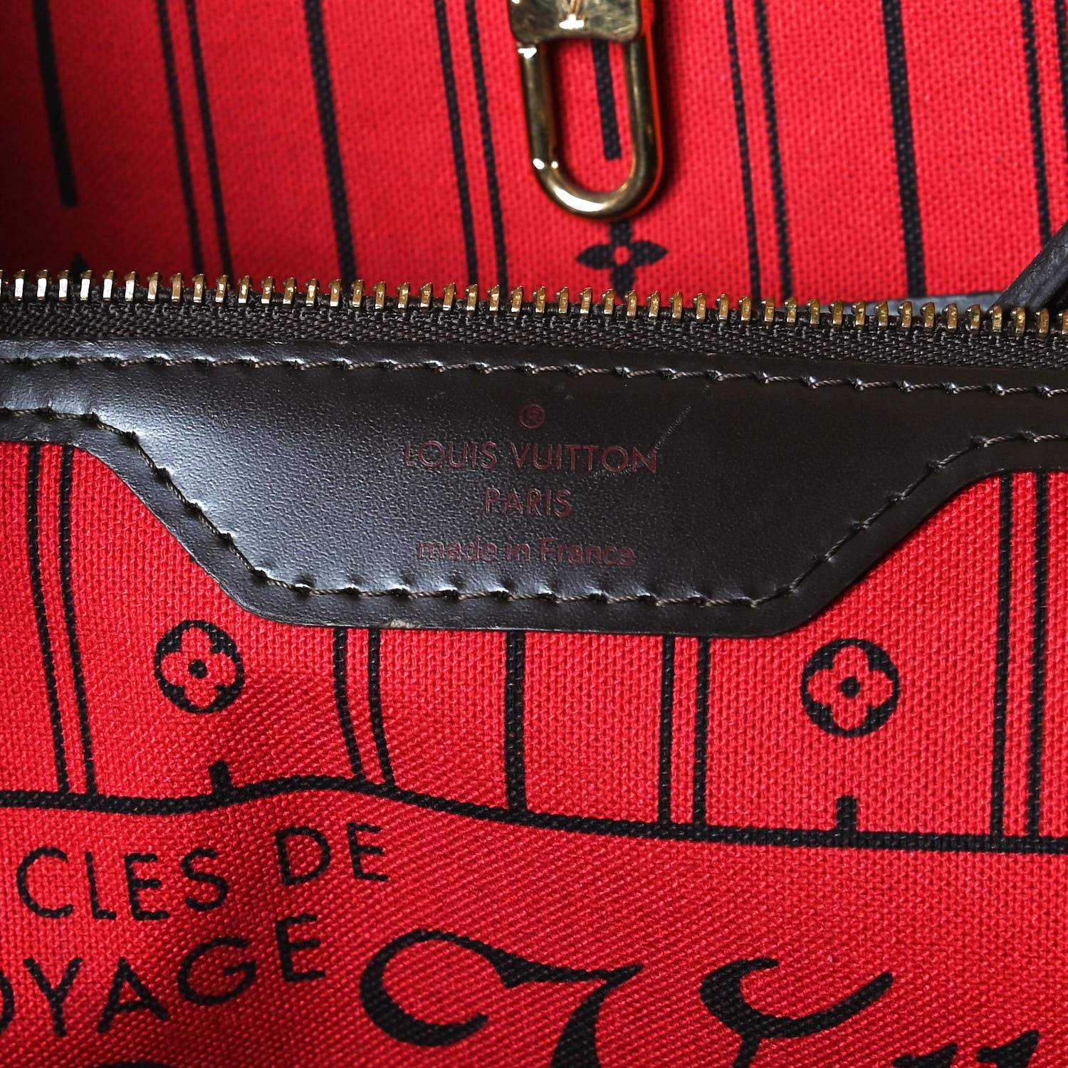 Louis Vuitton Damier Ebene Neverfull GM 7 of 17