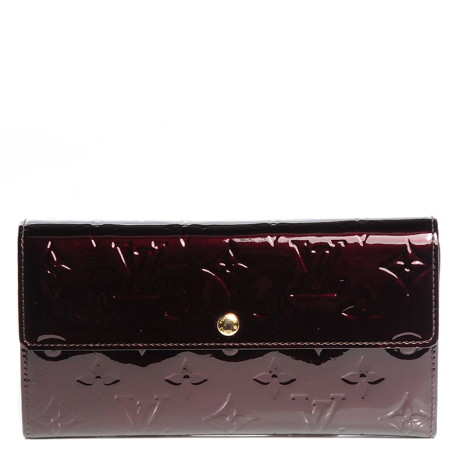 Louis Vuitton Vernis Sarah Wallet Amarante 1 of 7
