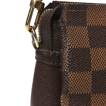 Louis Vuitton Damier Ebene Trousse Make Up Bag Pochette 11 of 11