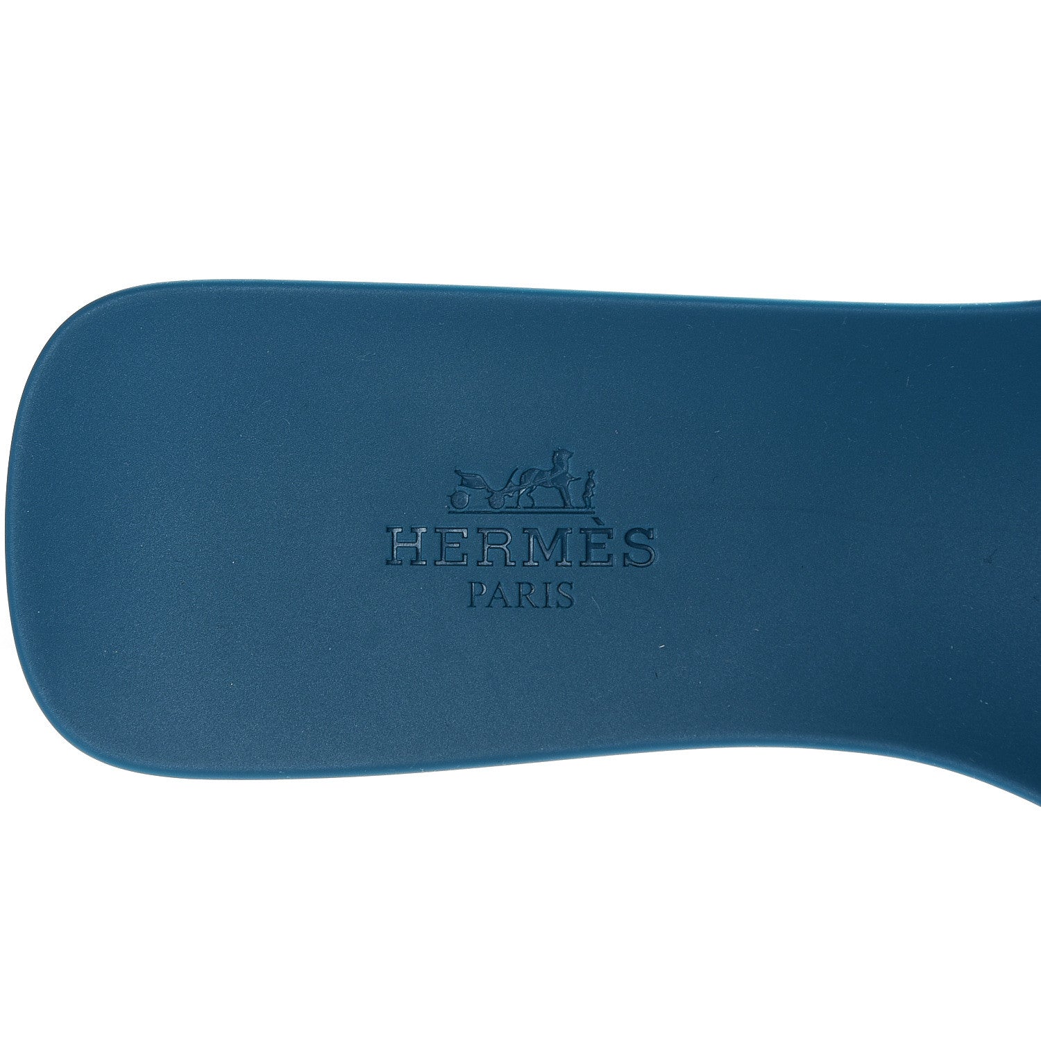 Hermes Rubber Aloha Sandals 36 Bleu Vif 8 of 11