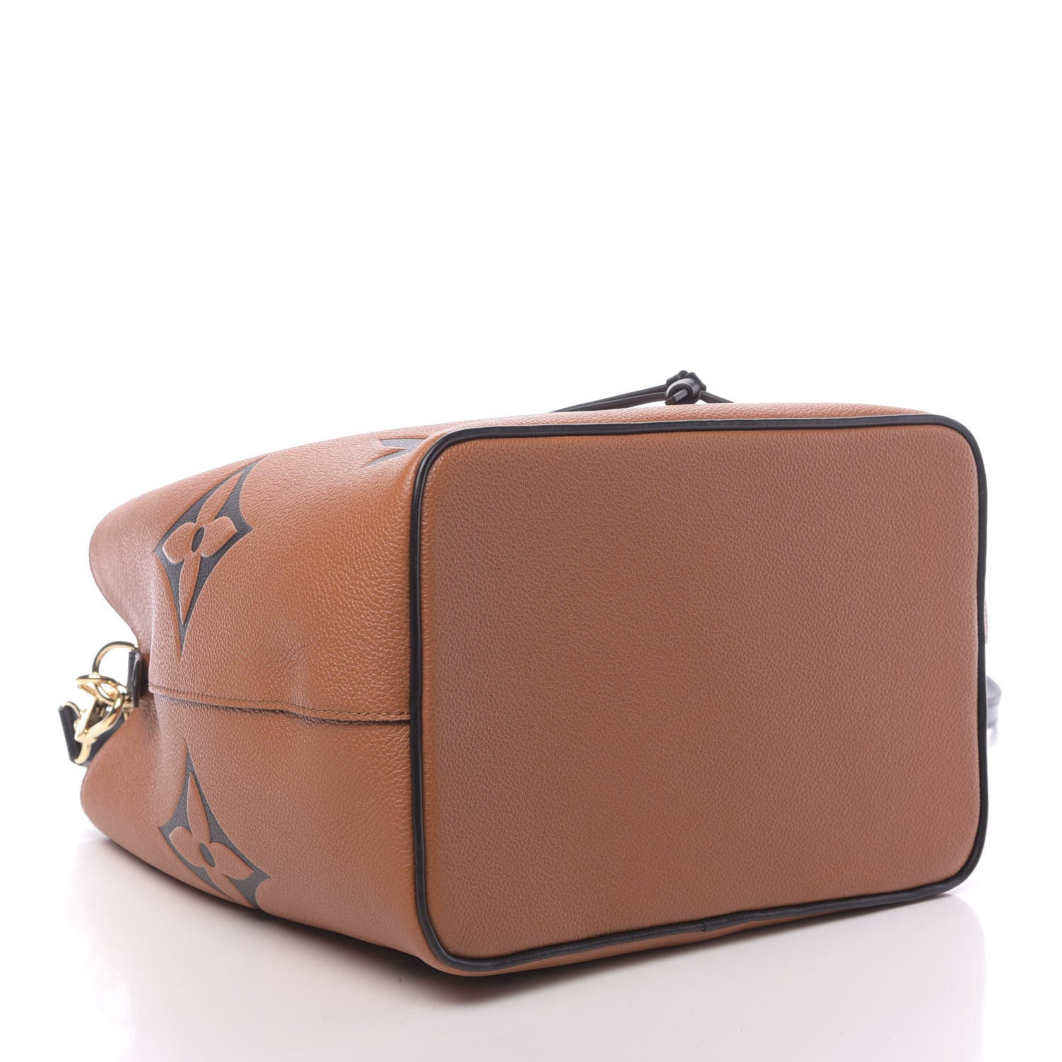 Louis Vuitton Empreinte Monogram Giant Crafty Neonoe MM Caramel Black 4 of 10