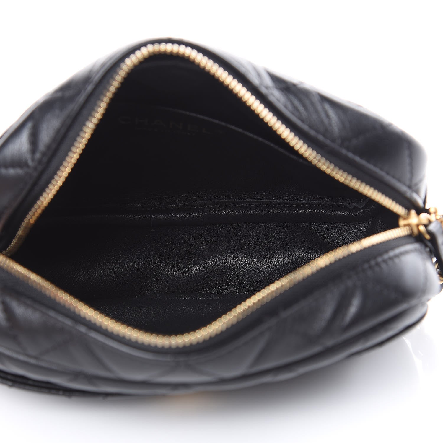 Chanel Lambskin Quilted Small Timeless Camera Case Black 5 of 10