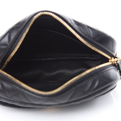 Chanel Lambskin Quilted Small Timeless Camera Case Black 5 of 10