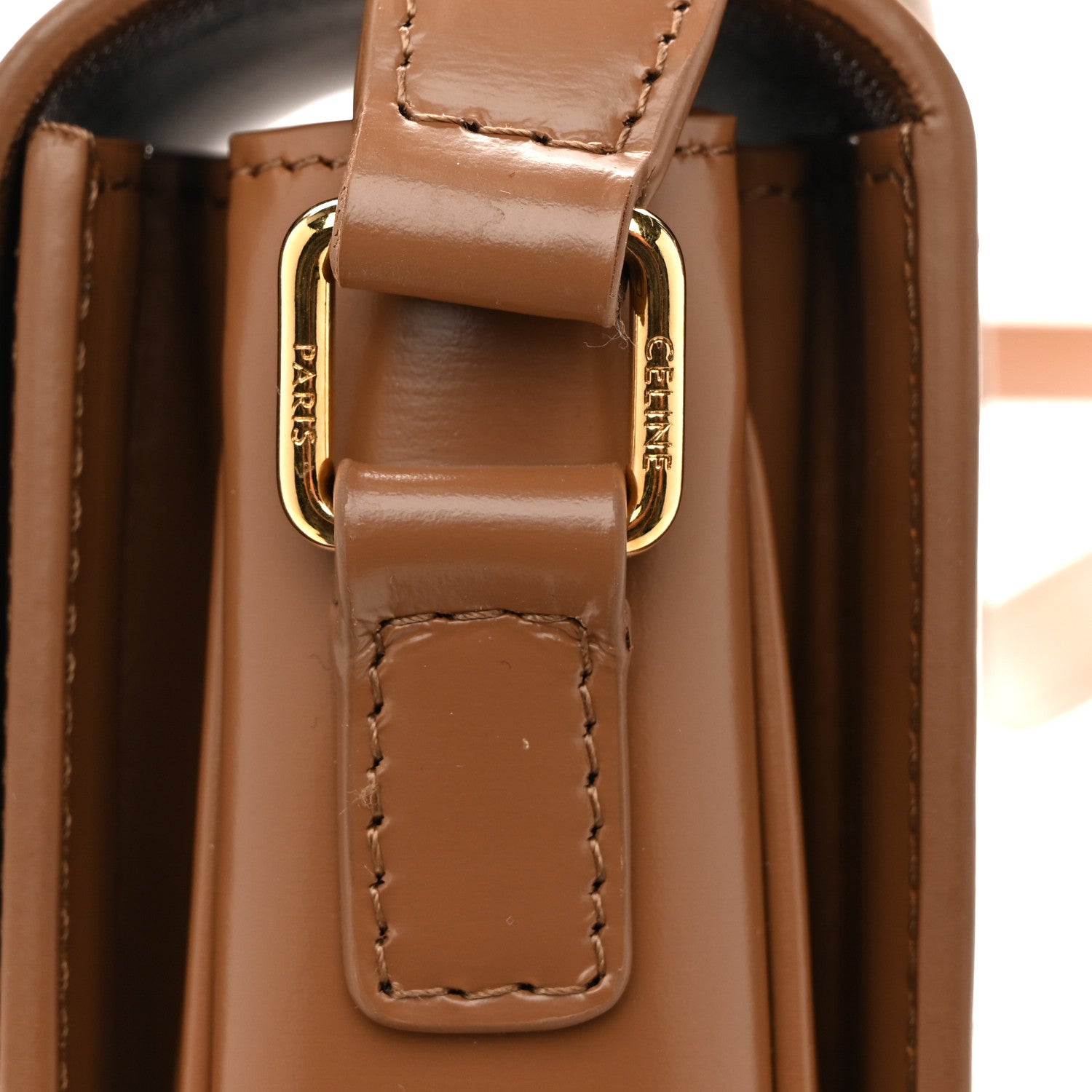 Celine Shiny Calfskin Medium Triomphe Bronze 1854665 – FASHIONPHILE Celine Shiny Calfskin Medium Triomphe Bronze 1854665 – FASHIONPHILE