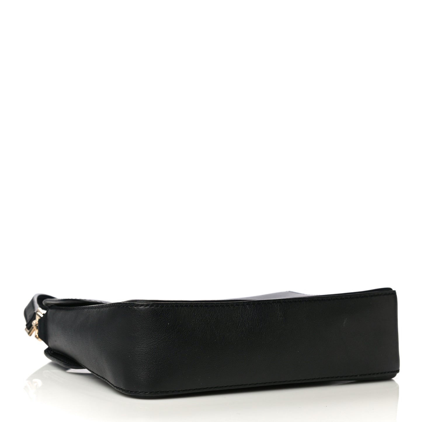 Calfskin Small Nobile Shoulder Bag Black