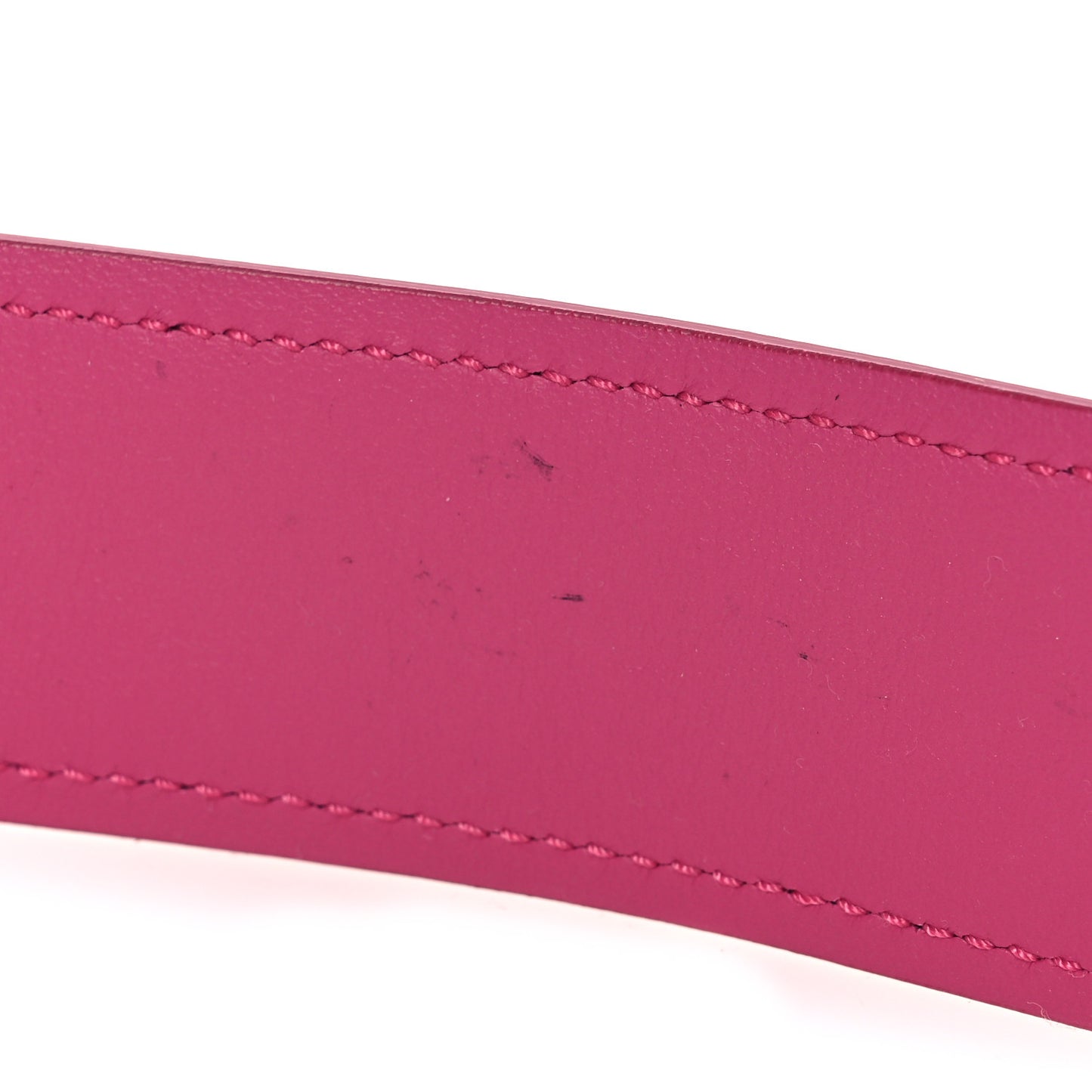 Saffiano Crystal Flower Shoulder Strap Fuchsia