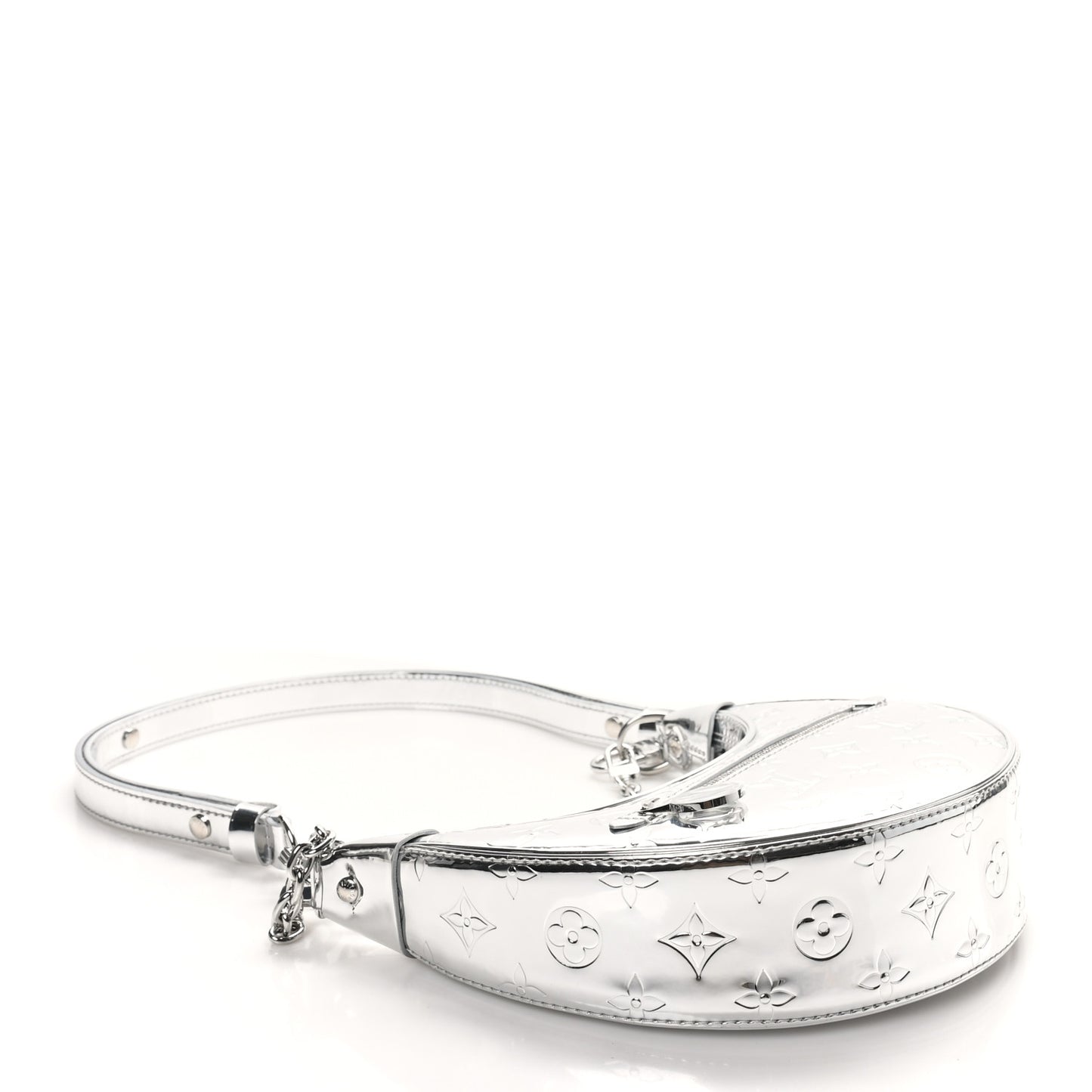 Monogram Miroir Loop PM Silver