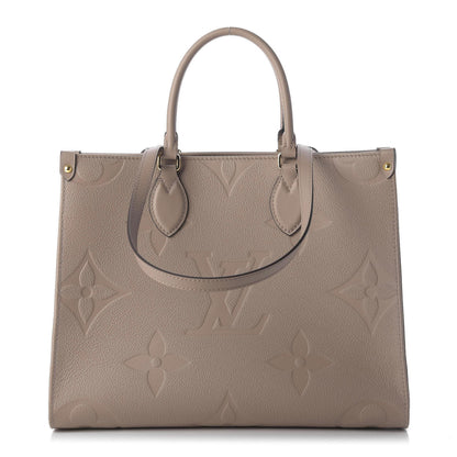 Louis Vuitton Empreinte Monogram Giant Onthego MM Tourterelle 1 of 11