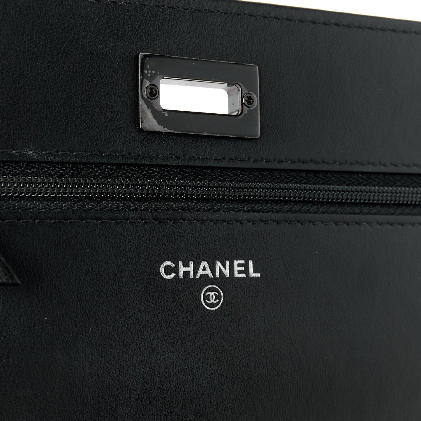 Aged Calfskin Quilted Reissue Wallet On Chain WOC So Black