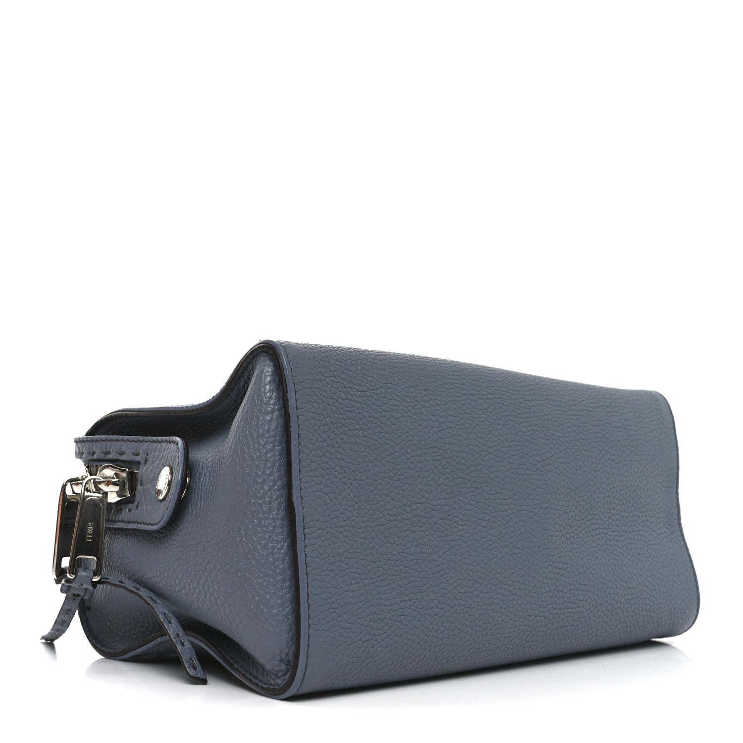 Fendi Cuoio Romano Selleria Lei Boston Tote Nube 4 of 11