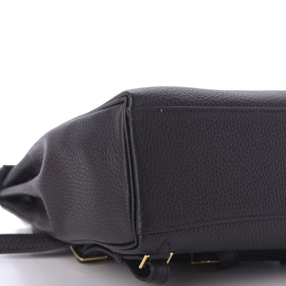 Hermes Taurillon Clemence Kelly Ado Backpack Black 7 of 9