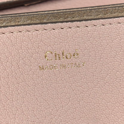 Chloe Grained Lambskin Mini Drew Shoulder Bag Cement Pink 6 of 10