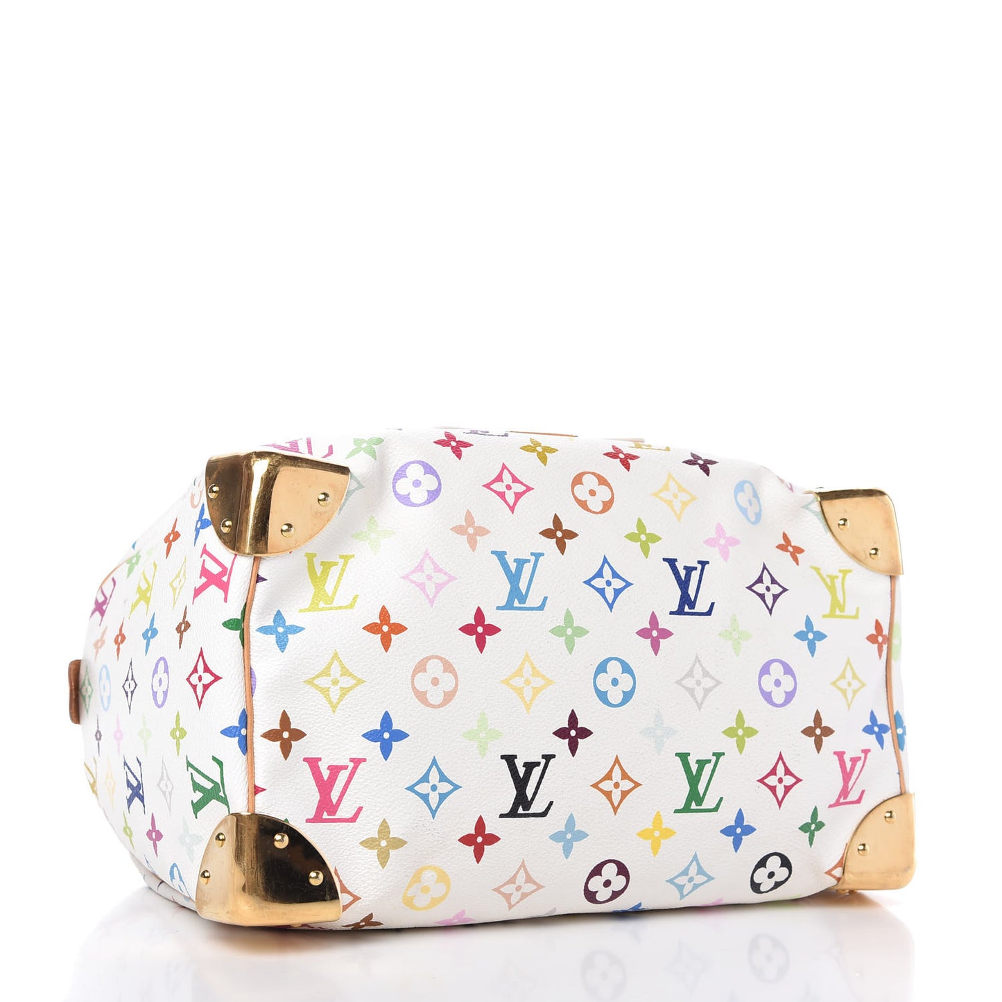 Monogram Multicolor Speedy 30 White
