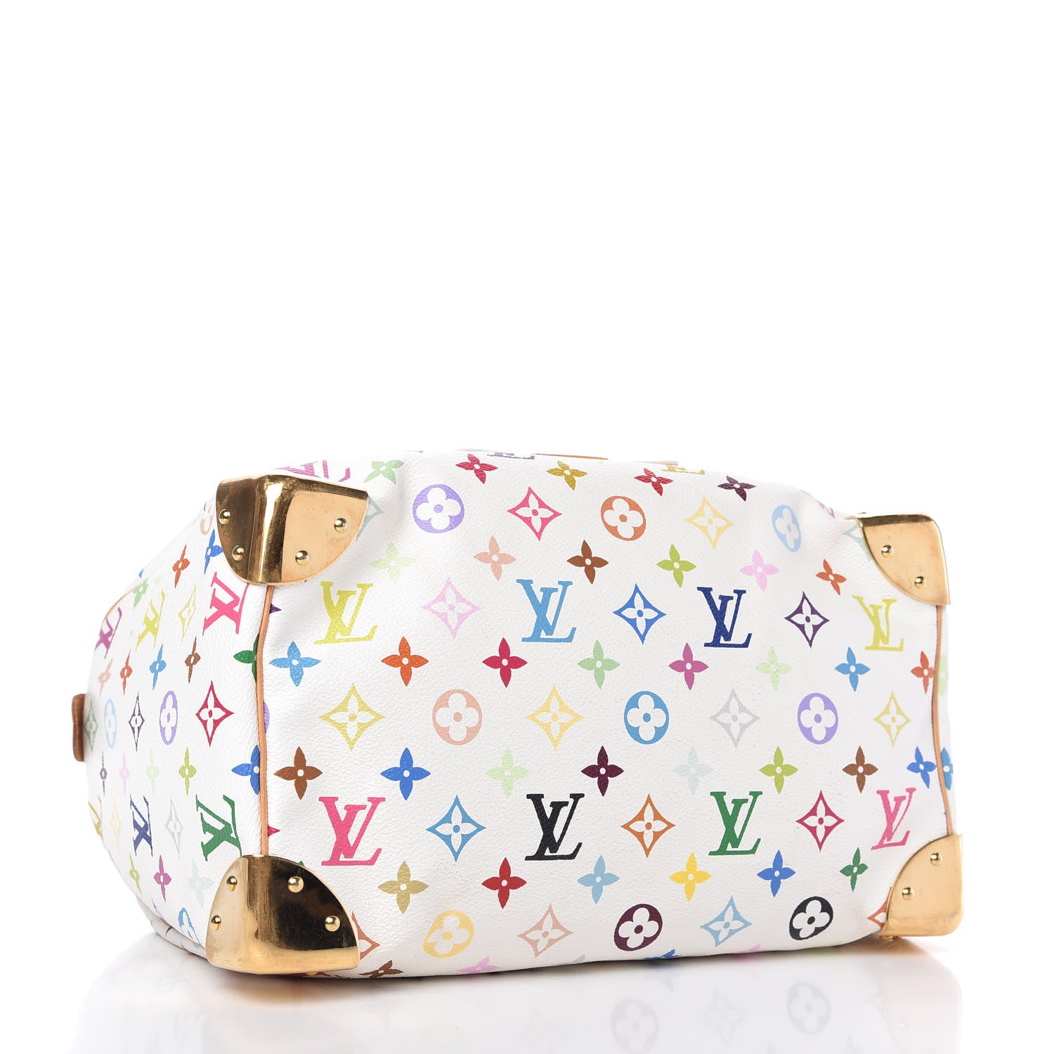 Louis Vuitton Monogram Multicolor Speedy 30 White 4 of 10