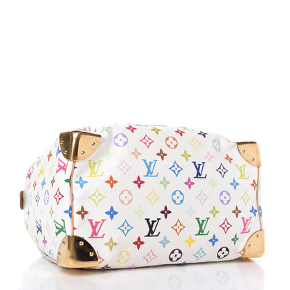 Louis Vuitton Monogram Multicolor Speedy 30 White 4 of 10