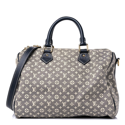 Louis Vuitton Monogram Idylle Speedy Bandouliere 30 Encre 1 of 13