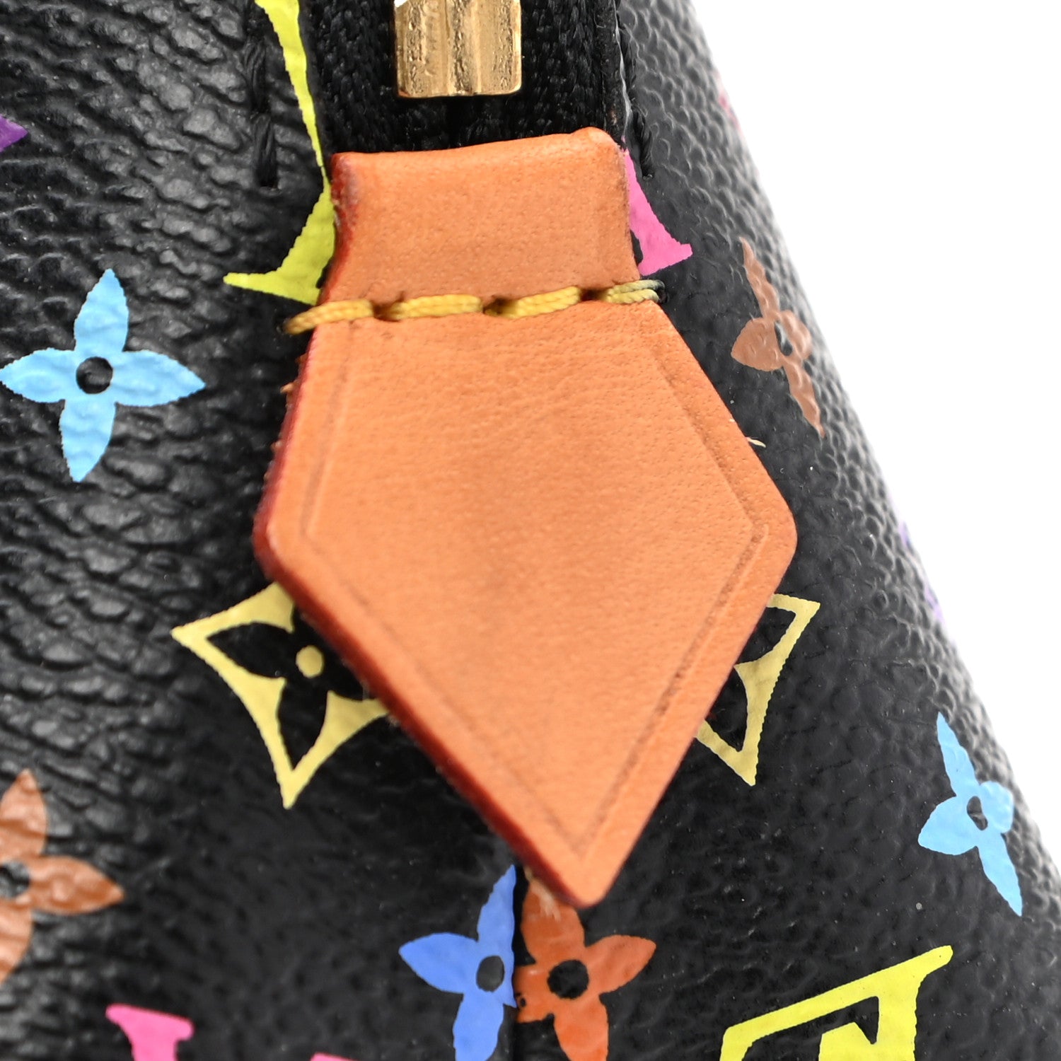 Louis Vuitton Monogram Multicolor Cosmetic Pouch Black Grenade 8 of 8