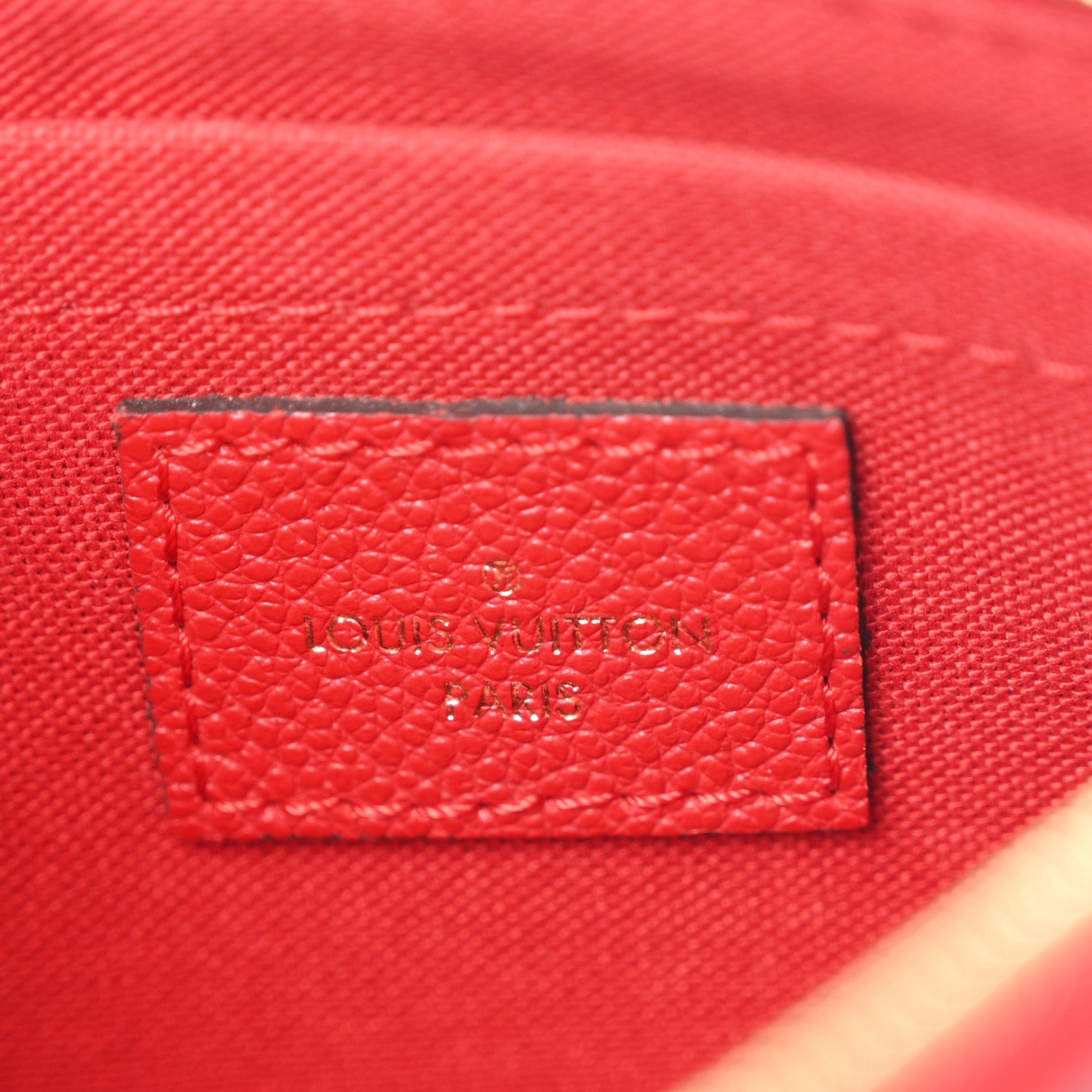 Louis Vuitton Monogram Pallas Clutch Cherry 6 of 11