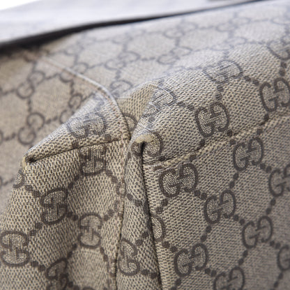 Gucci GG Plus Monogram Messenger Diaper Bag Dark Brown 10 of 14