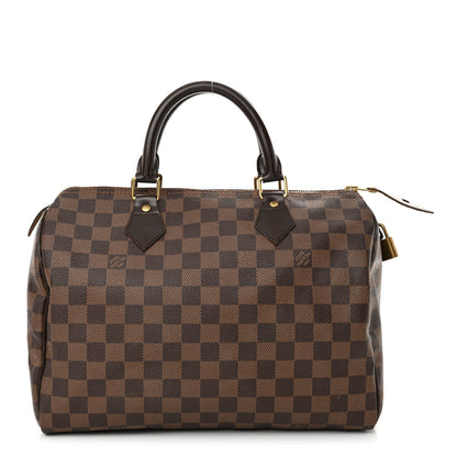 Louis Vuitton Damier Ebene Speedy 30 1 of 13