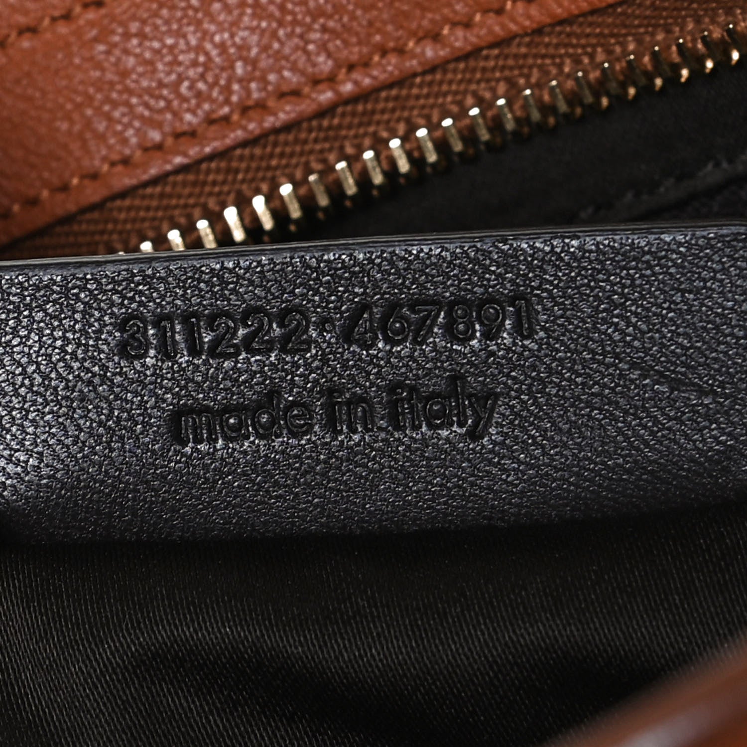 Saint Laurent Calfskin Small Classic Y Cabas Cognac 7 of 10
