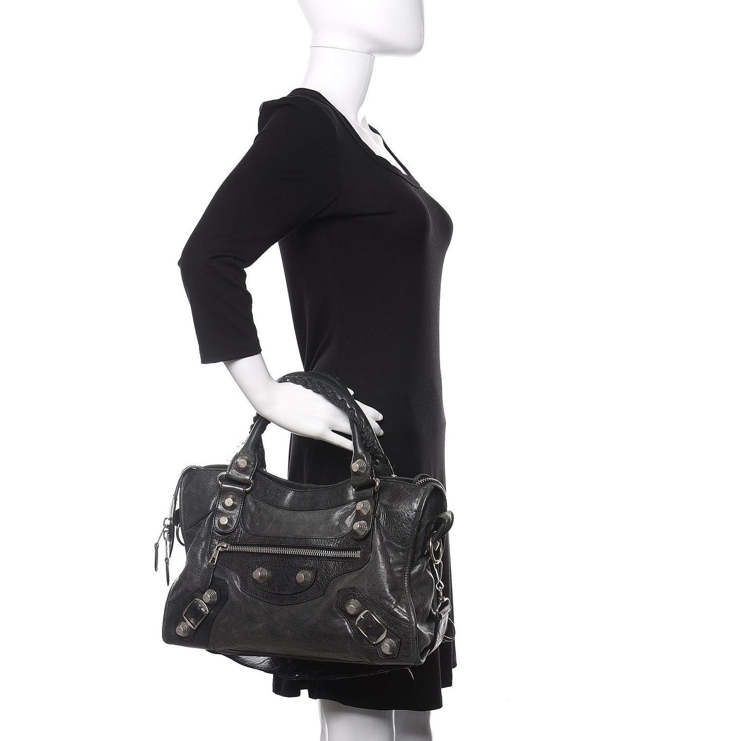 Agneau Giant 21 Silver Hardware City Black