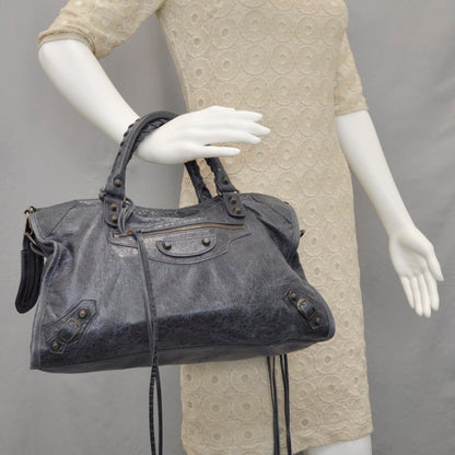 Balenciaga Agneau City Dark Night 2 of 9