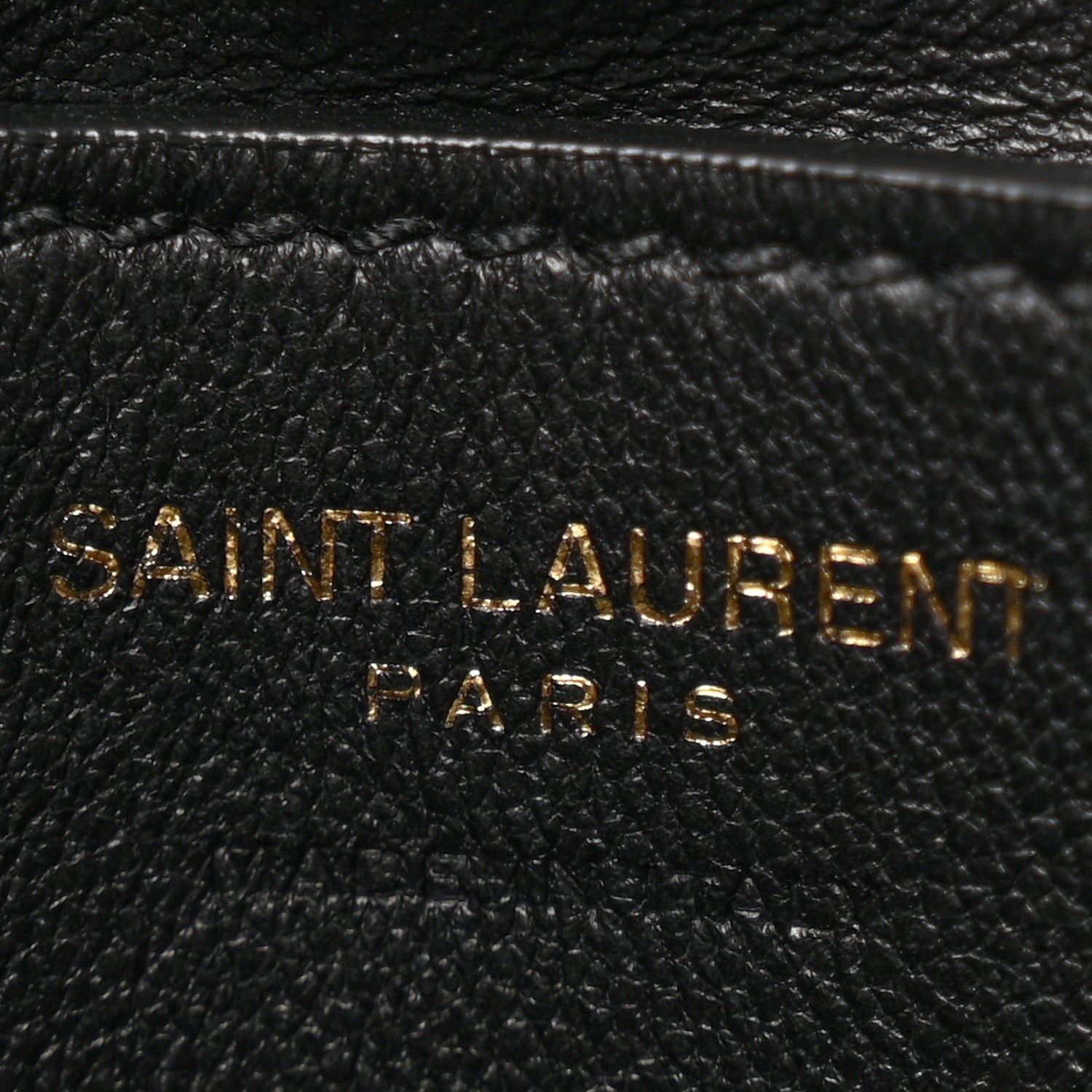 Saint Laurent Lambskin Matelasse Monogram Medium Jamie Shoulder Pouch Bag Black 6 of 12
