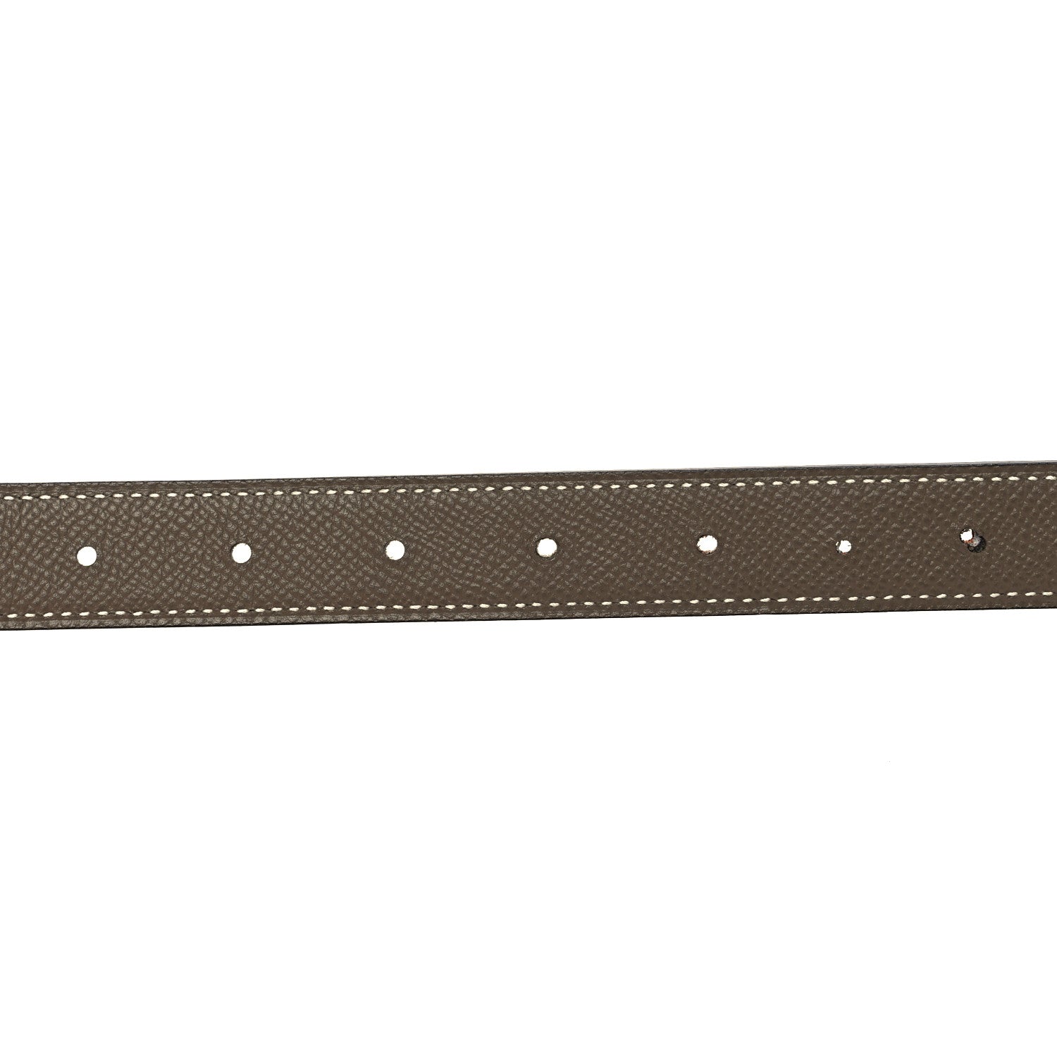 Hermes Swift Epsom 24mm Mini Constance H Belt 90 36 Etoupe Gold 4 of 5