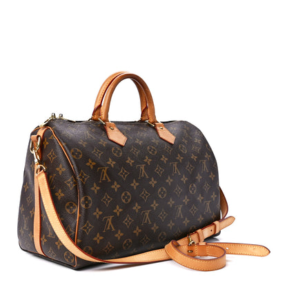 Louis Vuitton Monogram Speedy Bandouliere 35 3 of 13