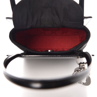 Christian Dior Patent Top Handle Bag Black 5 of 8