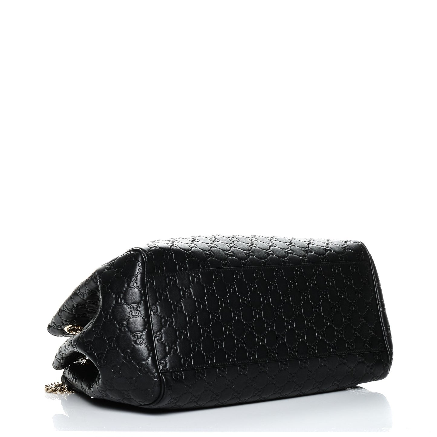 Guccissima Medium Emily Shoulder Bag Black