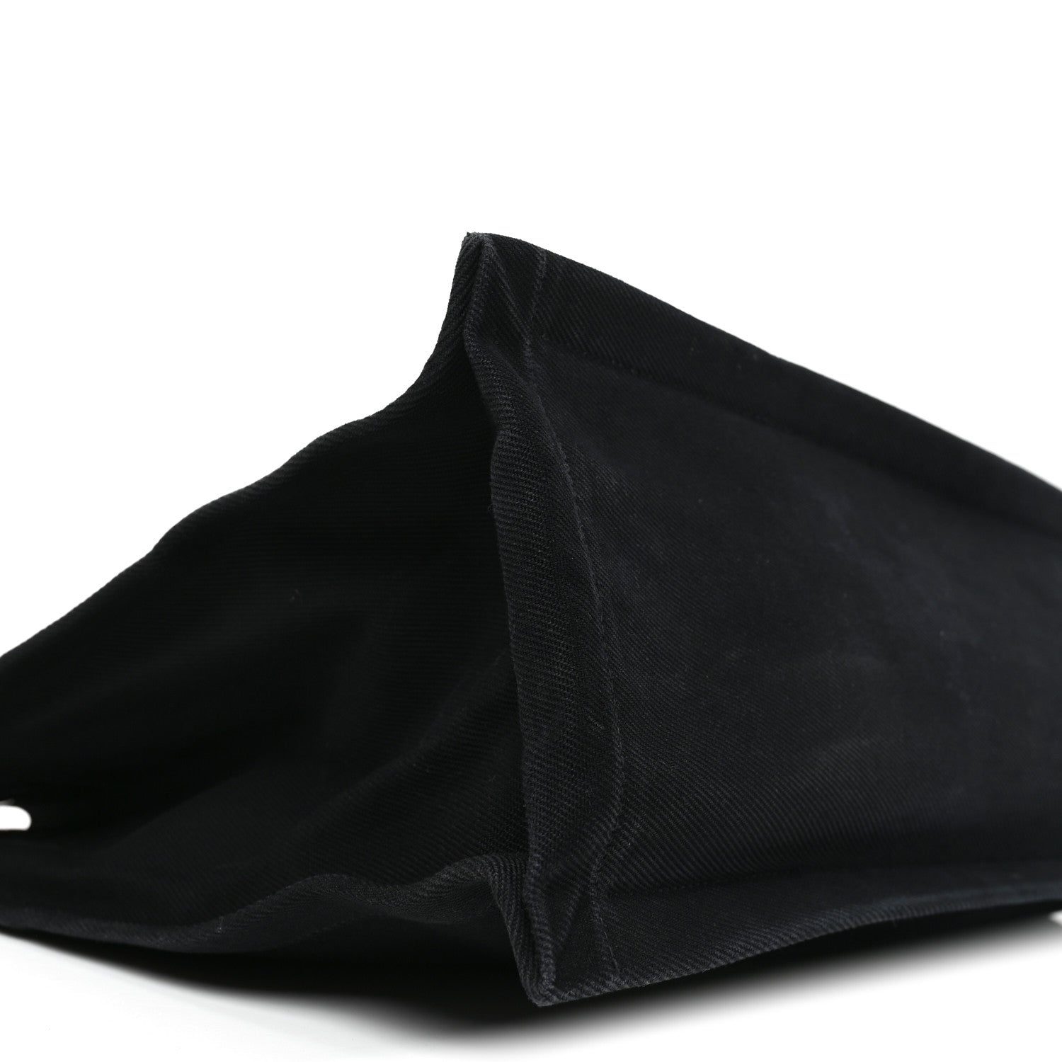 Saint Laurent Linen Calfskin Rive Gauche Tote Black 8 of 11