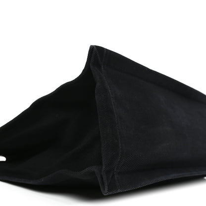 Saint Laurent Linen Calfskin Rive Gauche Tote Black 8 of 11